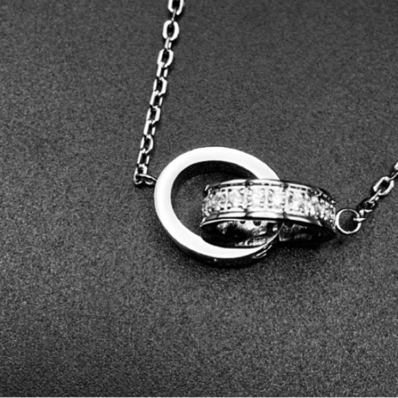 Interlocked Love Necklace - Picture 2 of 6